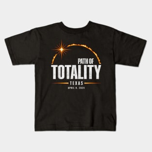 Total Solar Eclipse 2024 Twice In A Lifetime 2017 Totality Kids T-Shirt